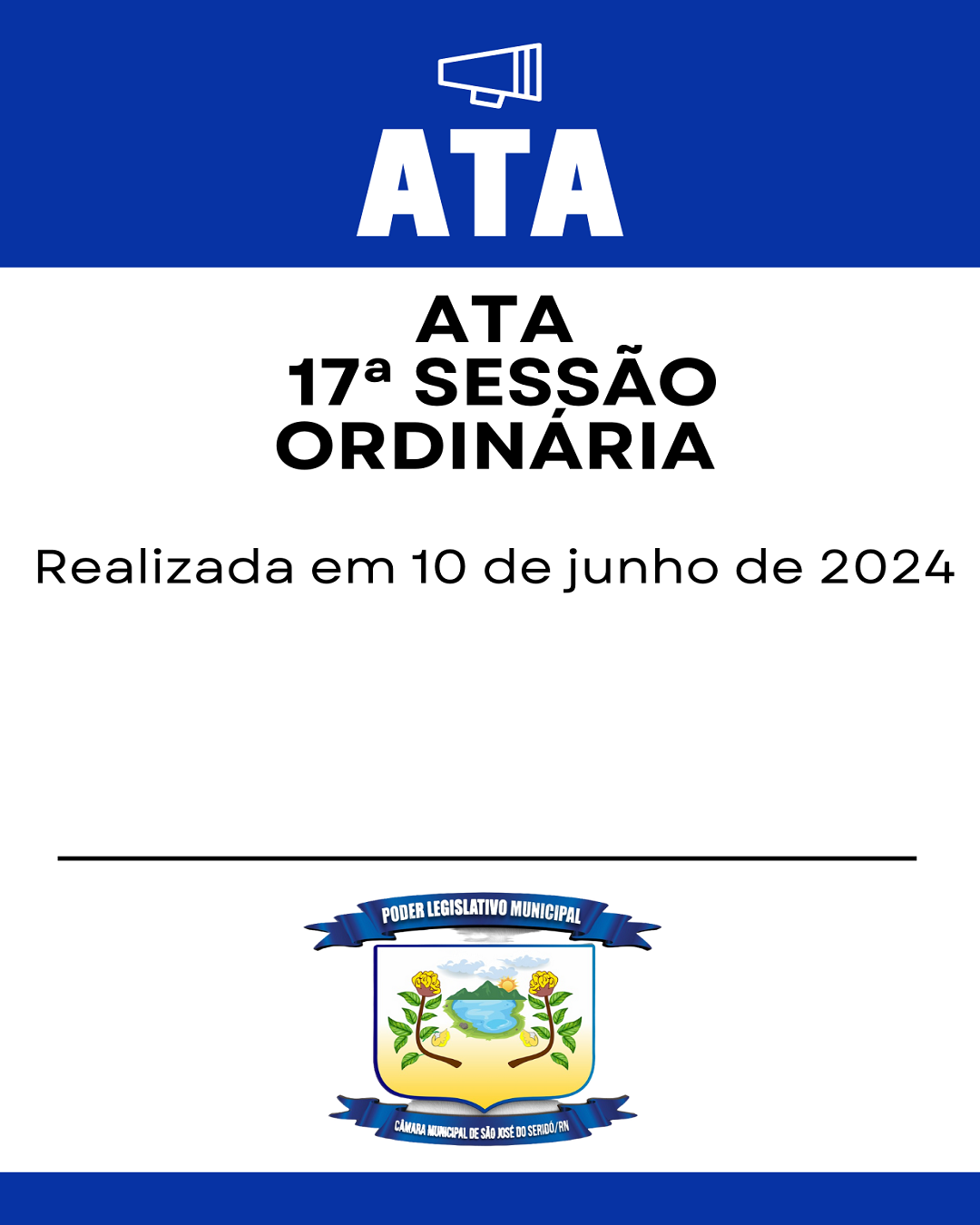 Ata da 17ª Sessão Ordinária