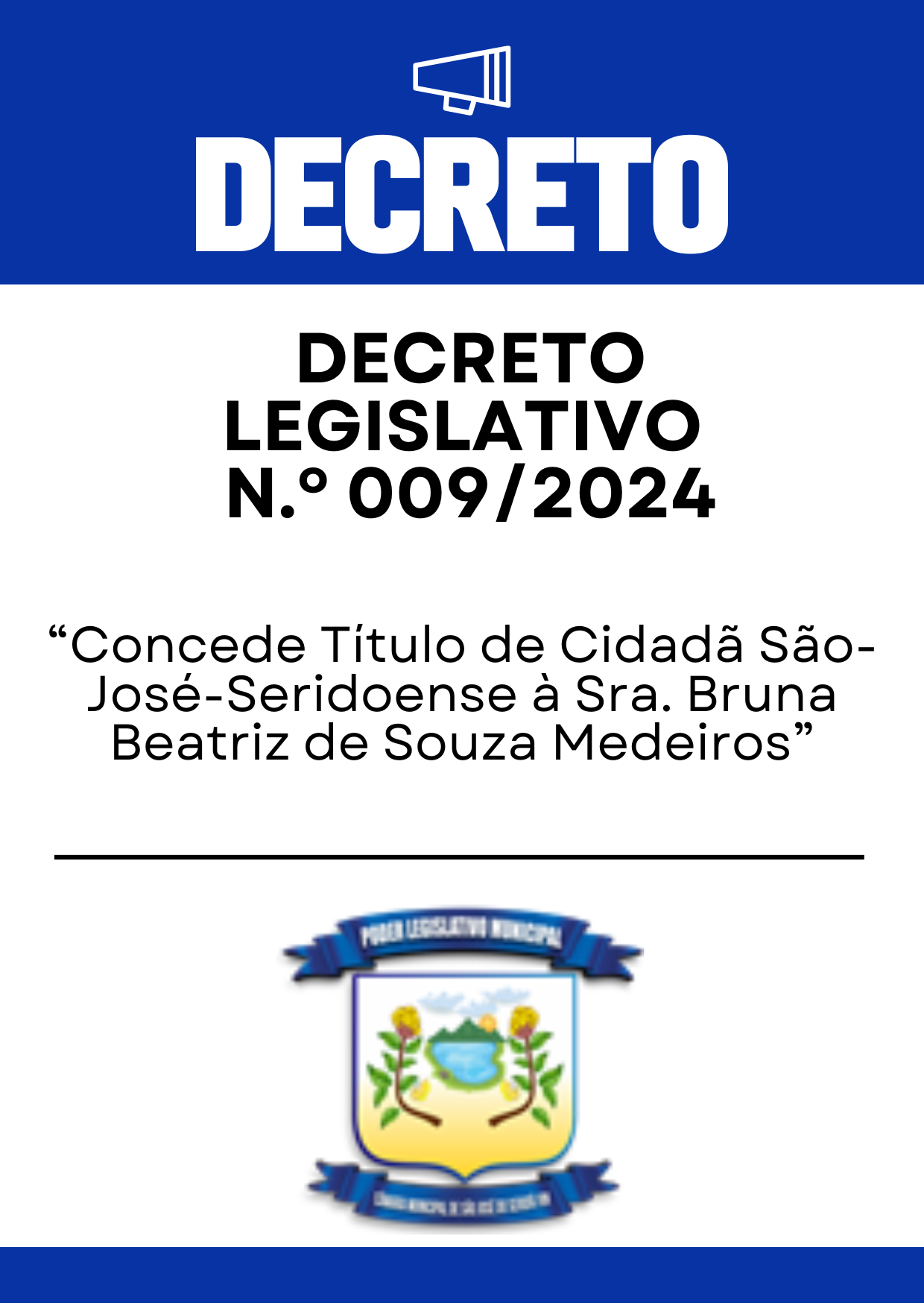 Decreto Legislativo n.º 009/2024