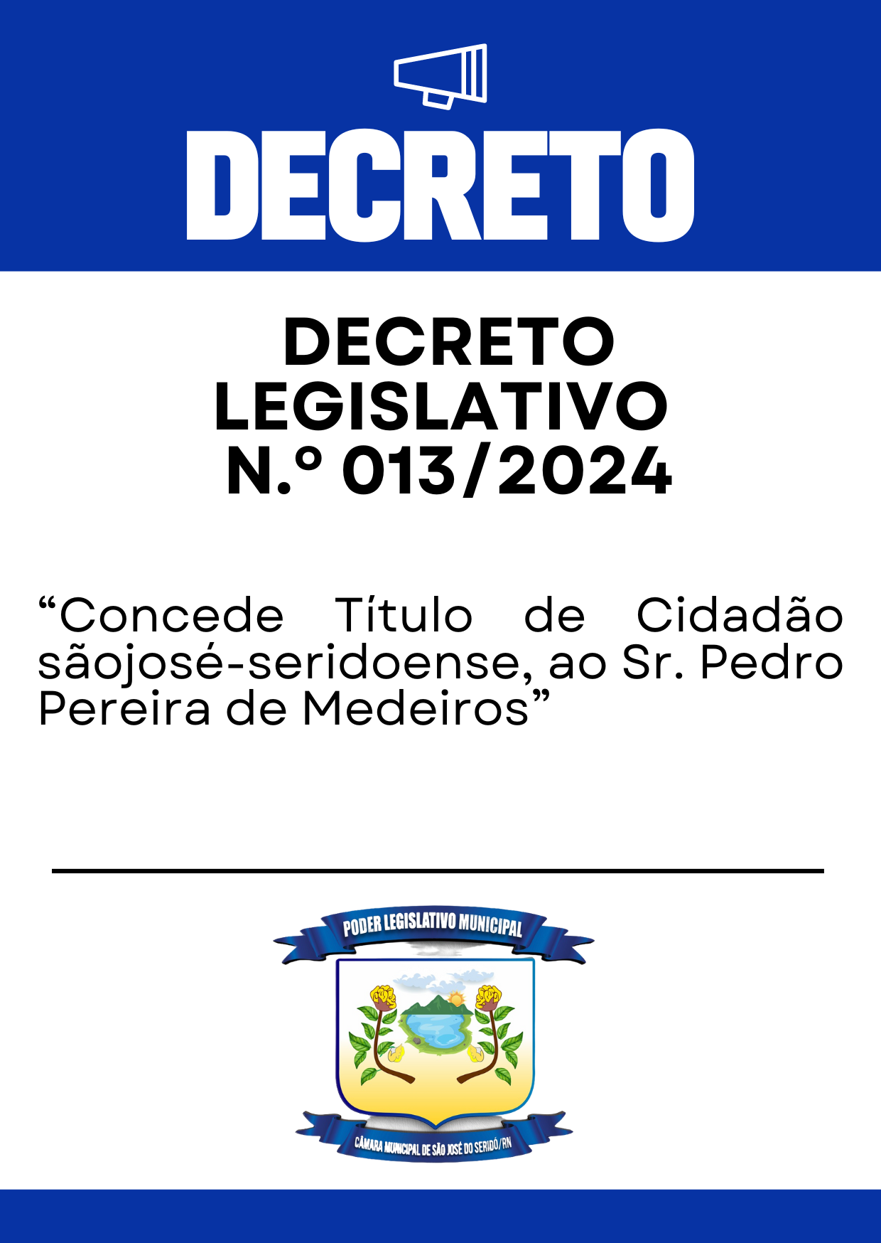 Decreto Legislativo n.º 013/2024