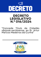 Decreto Legislativo N.º 016/2024