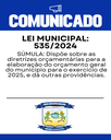 Lei Municipal: 535/2024