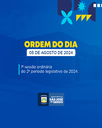 Ordem do Dia - 1ª Sessão Ordinária